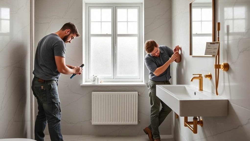 Bathroom installation in Clapham North